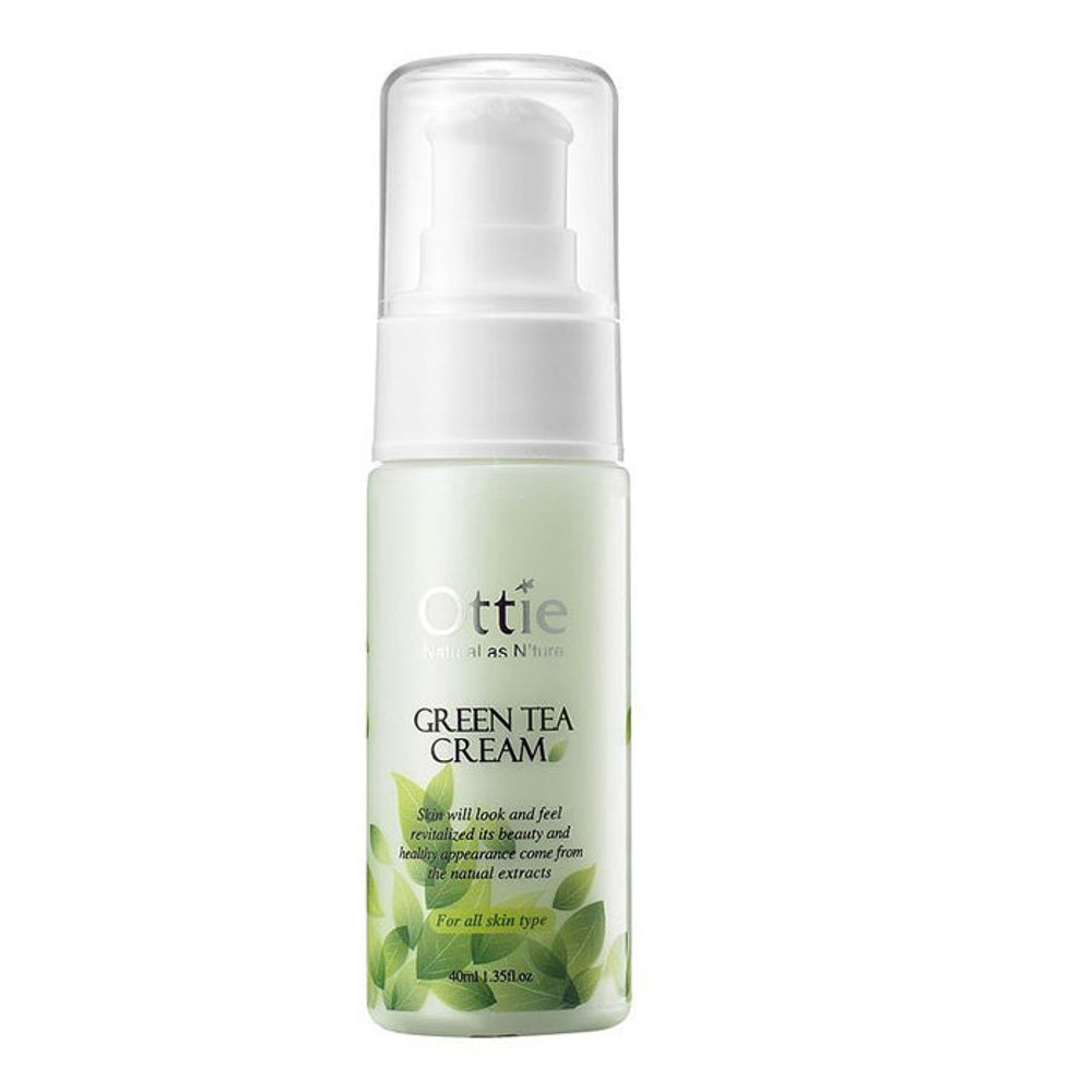 Крем для лица с зеленым чаем Ottie Green Tea Cream, 40 мл