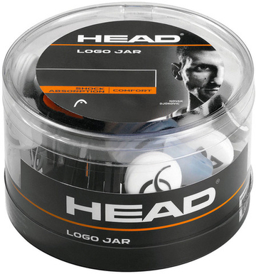 Виброгаситель теннисный Head Logo Jar Box 70P - assorted