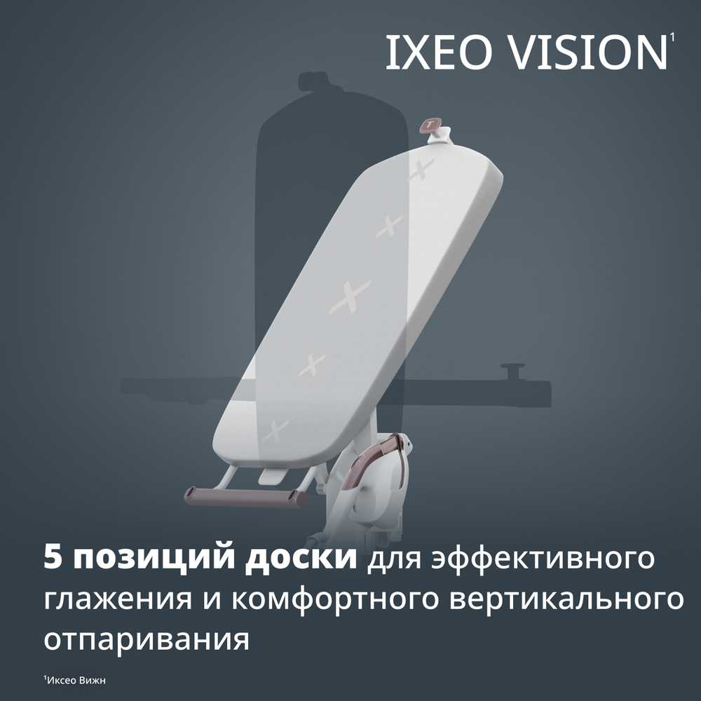 Паровая гладильная система Tefal IXEO Vision QT1811E0