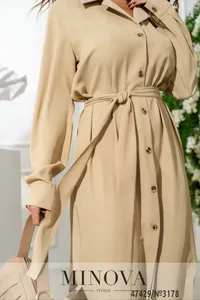 Платье 3178-песочный Minova