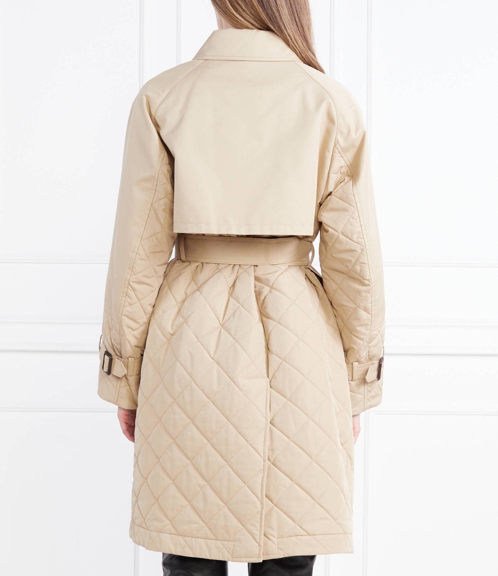 Пальто BEIGE - Quilted coat Weekend MaxMara - бежевый(549101376)