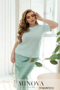 Футболка 2513-мята Minova