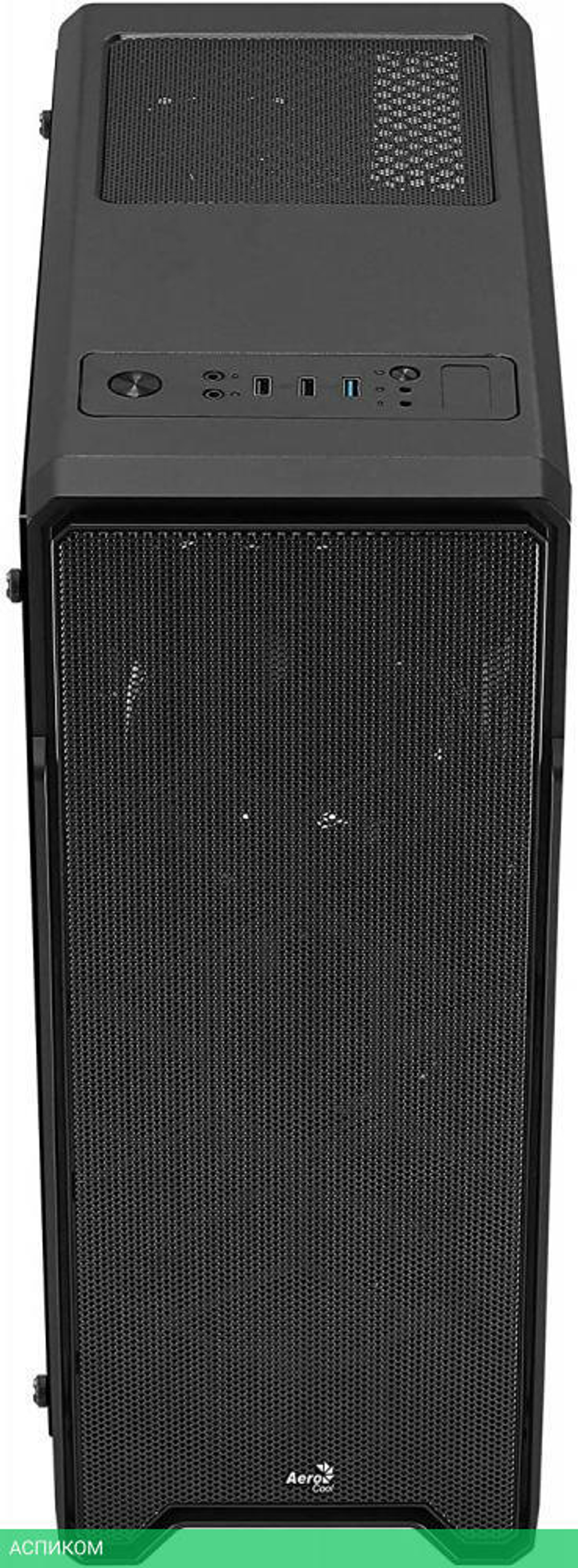 Корпус Aerocool Ore Saturn без БП ATX (FRGB-G-BK-v1)