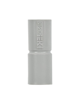 Муфта соединительная для жестких труб d20 GIG-20 ELASTA IEK CTA10D-GIG20-K41-100
