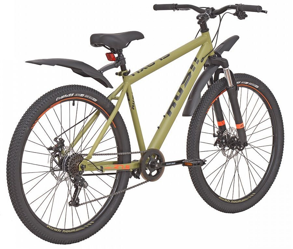 Велосипед 27,5" RH NX 675 DISC ST р.16" 6ск. хаки
