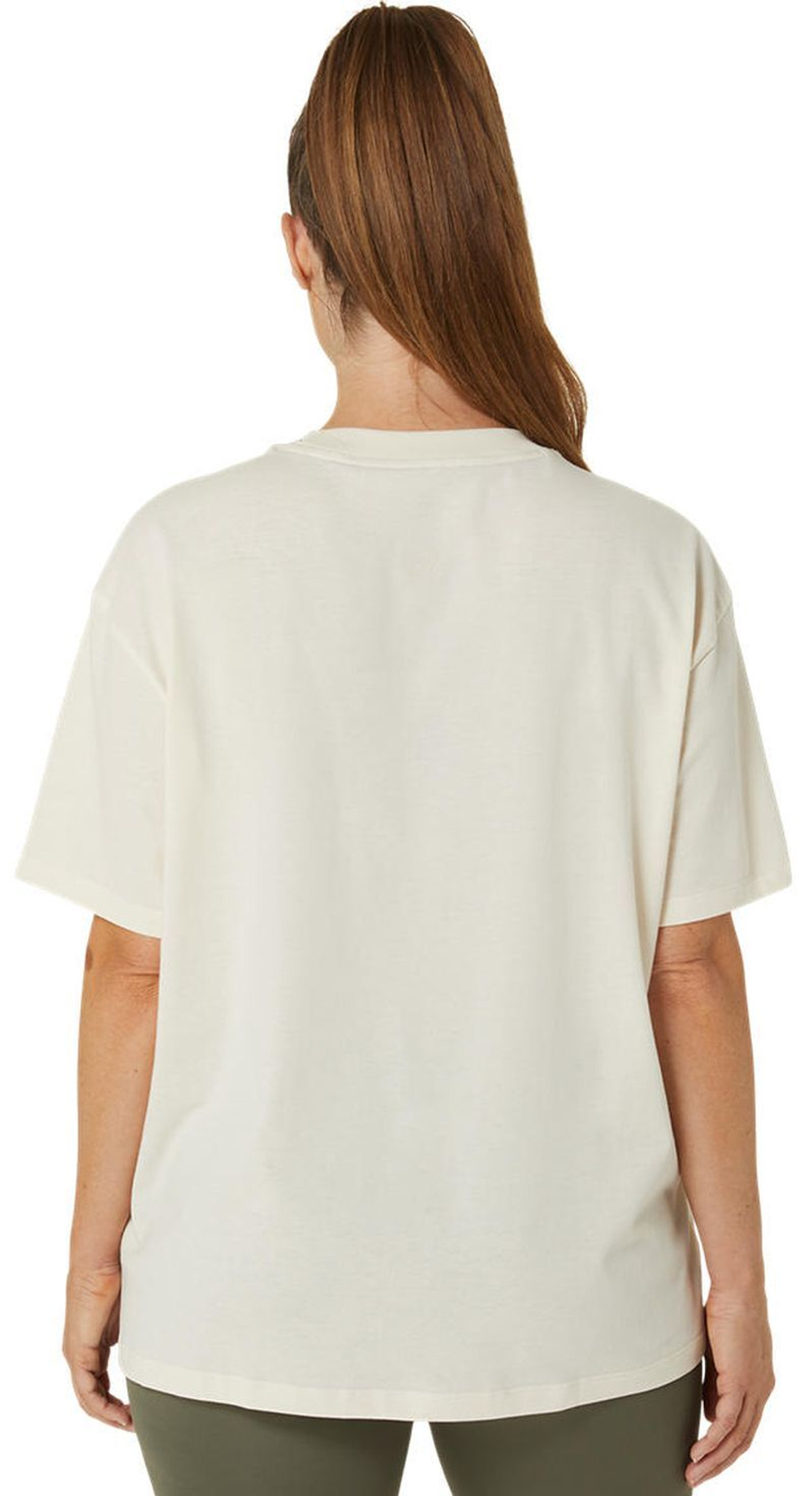 Женская теннисная футболка Asics Logo T-Shirt - birch