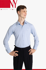 Рубашка Regular-Fit небесно синий