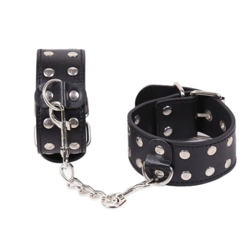 Наручники черные Romeo Rossi 9145