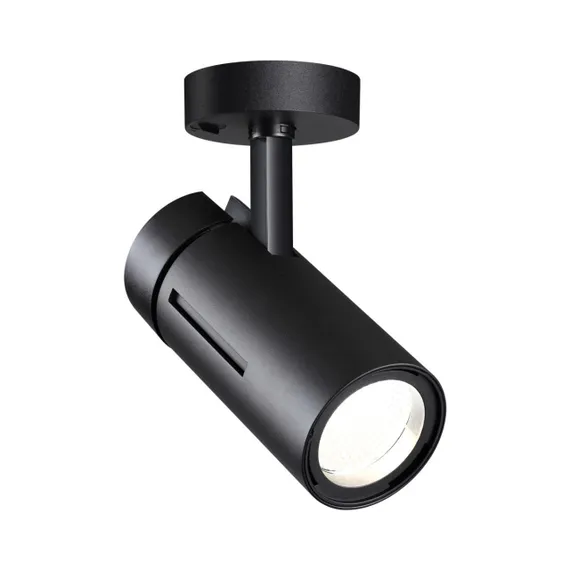 358597 OVER NT21 375 черный Светильник накладной светодиодный IP20 LED 4000K 30W 175-245V DEP