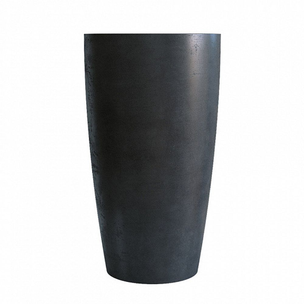 Кашпо CONUS CHARCOAL D50 H90