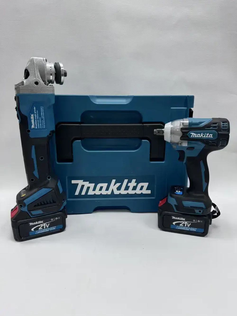 Аккумуляторный набор 2в1 УШМ болгарка и гайковерт