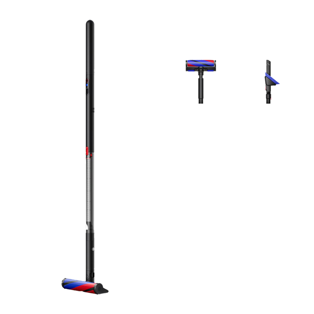 Беспроводной вертикальный пылесос Dyson PencilVac Fluffy Vacuum Cleaner (SV50) (Black) (2025) Пылесос чёрного цвета