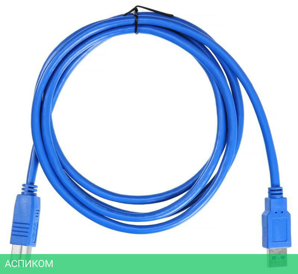 Кабель Buro USB3.0-AM/BM синий