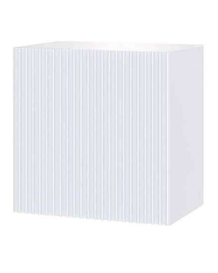 белый с тиснением поры дерева / белый снег