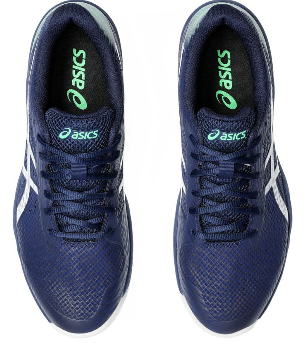 Теннисные кроссовки Asics Gel-Game 9 Clay/OC - blue expanse/white
