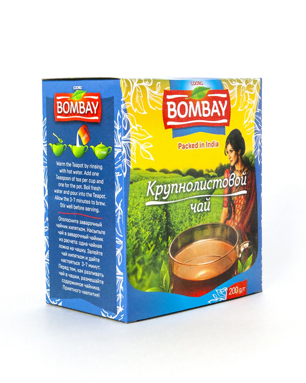 Чай Bombay Крупнолистовой, 200 г