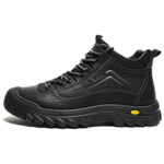 Mulinsen Work Boots Men"s High top Black/Gray