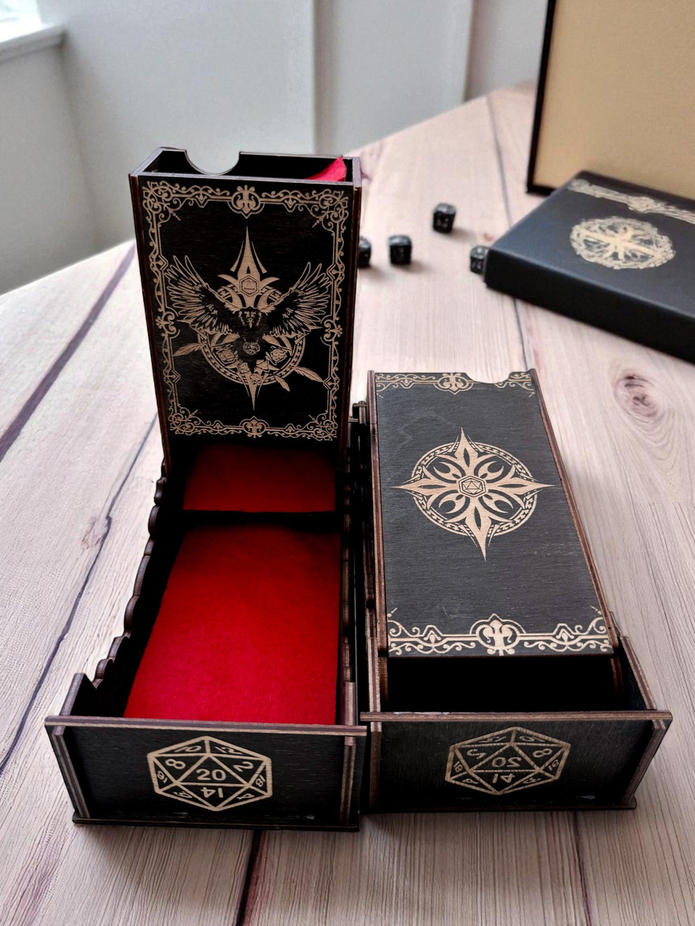 Dice Tower «Ворон 2» — дерево