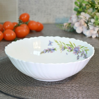 Салатник 700мл 18см Lavender, стеклокерамика