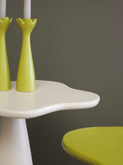 Столик приставной Fluid, 56х52 см, морская пена