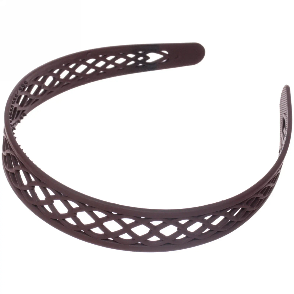 Ободок для волос пластиковый «Province - Lily», плетёнка, микс 6 цветов, 2,5 см