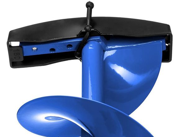 Ледобур Тонар HELIOS HS-180L, чехол на ножи.