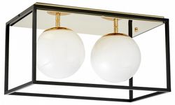 Накладной светильник LUMINA DECO  LDC 8060-2 F.GD+BK