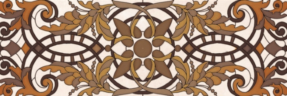 Плитка облицовочная Ariana beige decor 02 300х900 (1-й сорт)