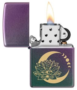 Зажигалка Zippo Lotus Moon с покрытием Iridescent (48587) 3