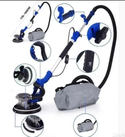 Шлифовальная машина для шлифовки стен и потолка со встроенным пылесосом VASSER PRO ЖИРАФ c LED подсветкой Мощность 1250w