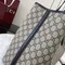 Сумка-тоут Gucci GG Emblem , чёрный