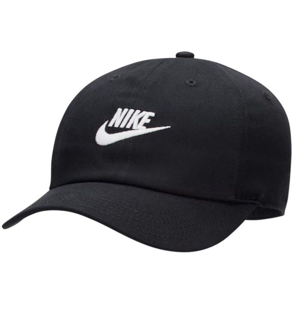 Теннисная кепка Nike Dri-Fit Club Kids' Futura Wash - black/white