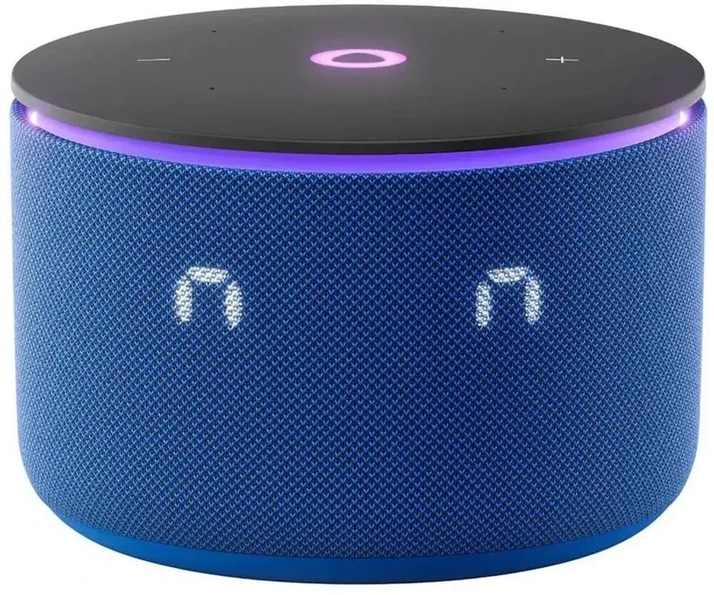 Умная колонка ЯНДЕКС Станция Мини 3 Про, 18Вт, с Алисой, синий Zigbee [yndx-00059blu]