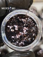 Хлопья - слюда 88303 Шоколадный прозрачный глянец - для литья изделий и творчества