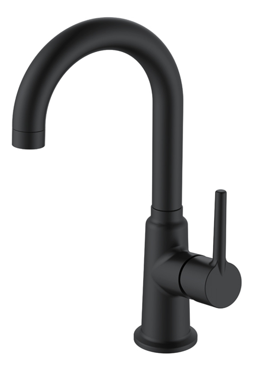 103522-C Смеситель од. для кухни выс. (ЧЕРНЫЙ) ViEiR (10/1шт)