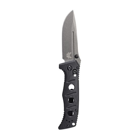 Складной нож Benchmade 273GY-1 Mini Adamas c клинком из стали CPM Cru-Wear, рукоять G10