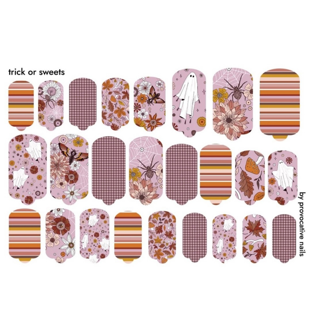 Пленки для маникюра Provocative Nails trick of sweets