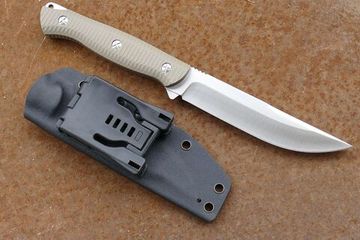 Нож STEELCLAW ЕРМАК бежевый