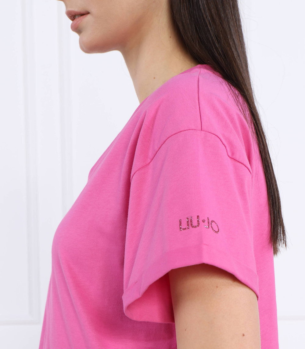 футболка Liu Jo - розовый(WA3364 JS923)
