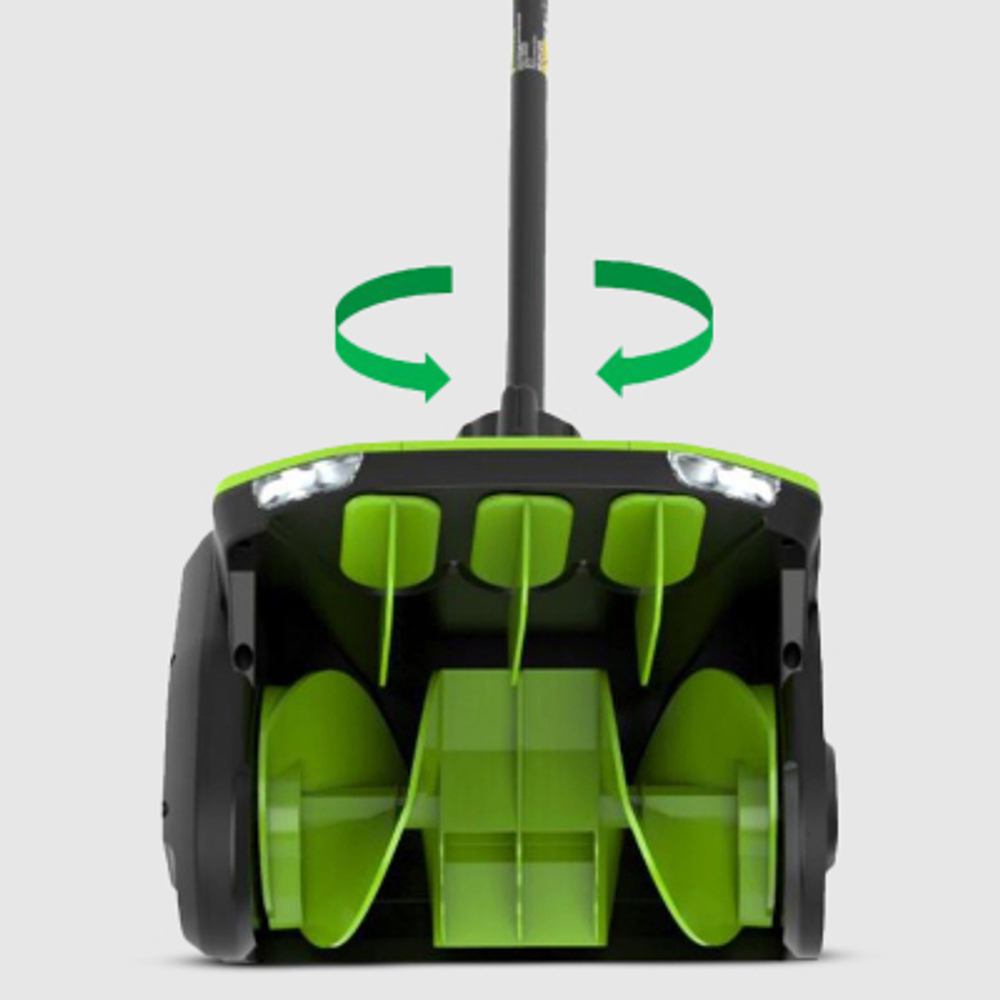 Снегоуборщик аккумуляторный Greenworks 2603107, 40V без АКБ и ЗУ