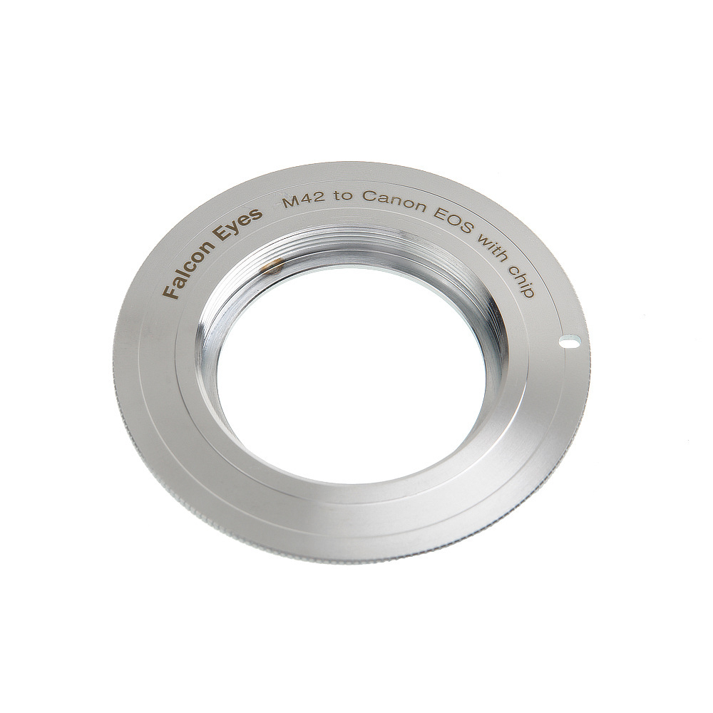 Кольцо переходное M42 на Canon EOS с чипом