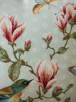 Декоративный гобеленовый чехол для интерьерной подушки Магнолия 38*38