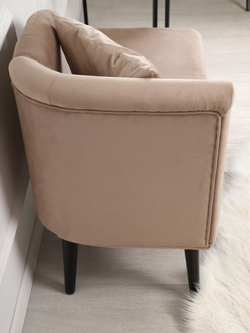 Кушетка Berger бежевый/венге