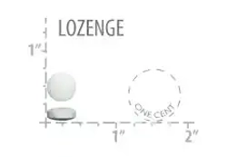 Zinc Lozenges (со вкусом цитрусовых и апельсина) 60 Lozenges Life Extension