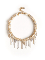 Колье "Pearl And Heart" Bicolor