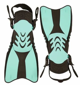 Ласты детские регулируемые Sargan Релакс бирюзовый