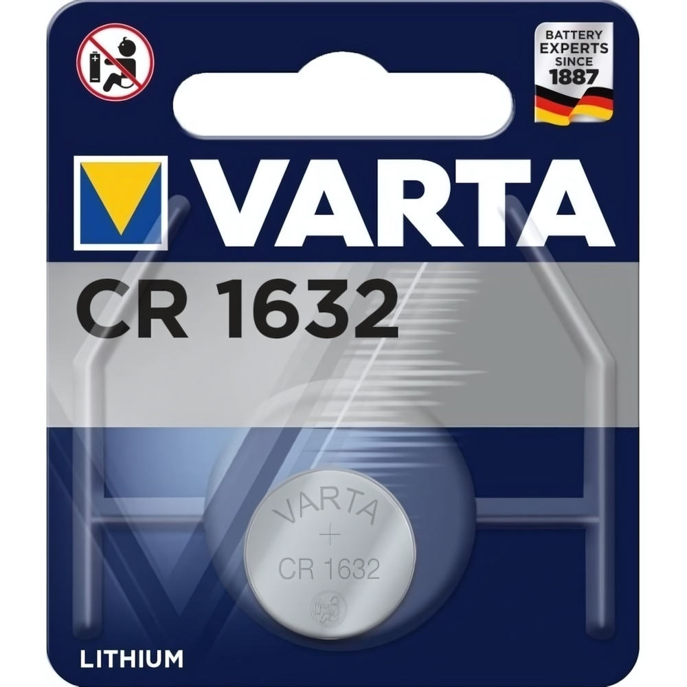 Элемент питания Varta CR1632 BL/1 (комплект 5 шт)