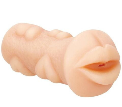 Телесный мастурбатор-ротик REALSTUFF YOUNG LIPS (Цвет: телесный)