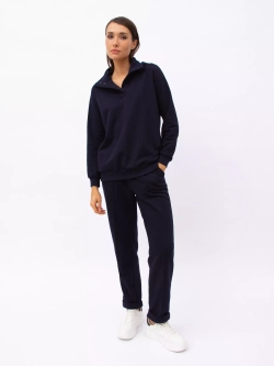 Худи женское Anyday Icon Hoodi 01, цвет темно-синий