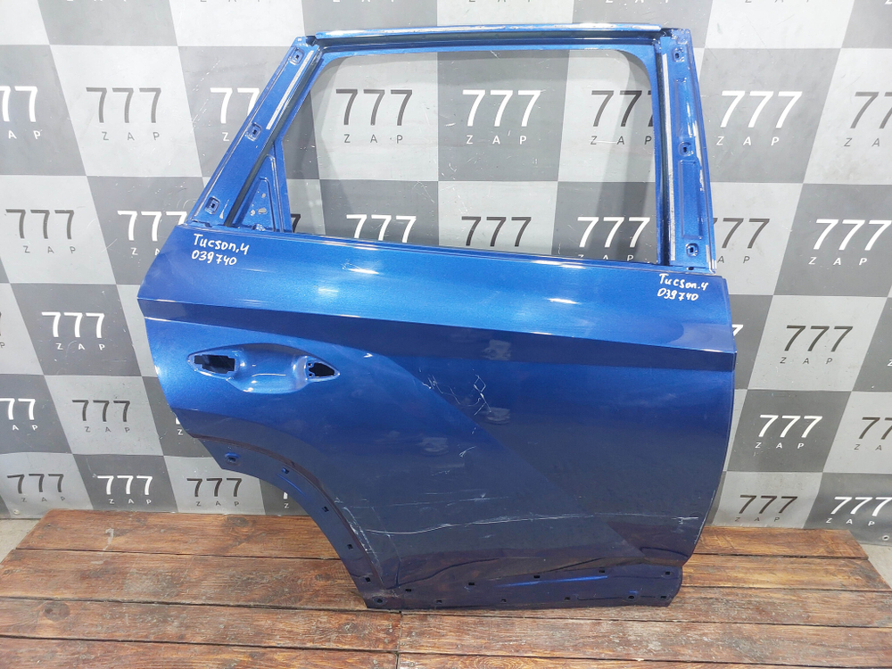 Дверь задняя правая Hyundai Tucson 4 (NX4) 20-нв Б/У Оригинал 77004N9000